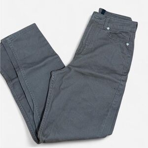 gray high waisted jeans